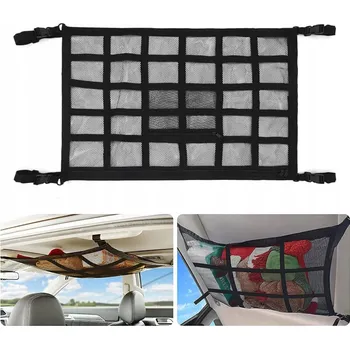autokoberec ZÁVĚSNÝ ORGANIZÉR DO AUTA SÍŤOVÁ STŘEŠNÍ síťka do stropu