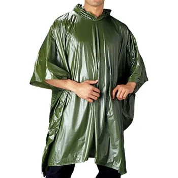 Pláštěnka Pončo VINYL 125 x 200 cm OLIV (Pončo VINYL 125 x 200 cm OLIV)