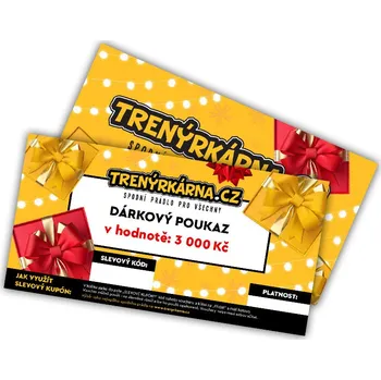 Chlapecké spodní prádlo Elektronický voucher 3000,- (zaslání pouze e-mailem) uni Možnost vrácení zboží ZDARMA do 120 dnů!