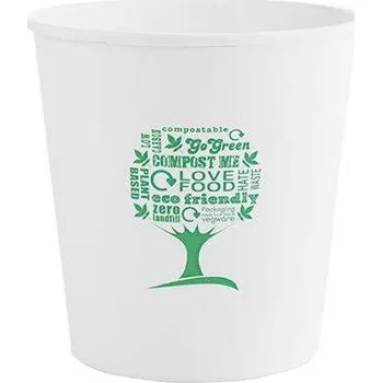 Jednorázové nádobí Papírové misky Vegware 700 ml 25 ks