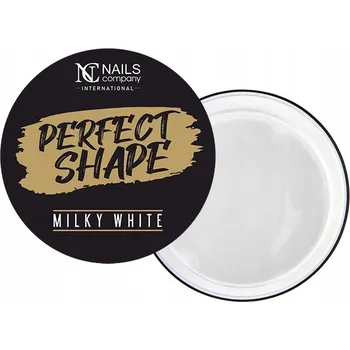 Nails Company Gel Perfect Shape mléčně bílý 50 g