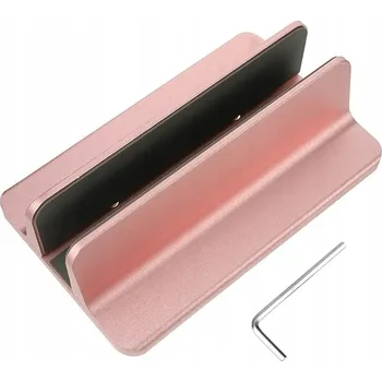 Obraz Vertikální stojan na notebook z hliníkové slitiny, růžový