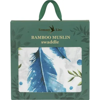 Plena Tommy Lise Bambusová mušelínová plena 120 x 120 cm 1 ks