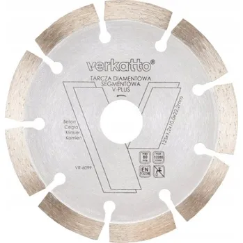 Řezný kotouč Diamantový kotouč Verkatto VR-6099 125x22,2 mm