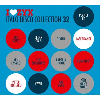 Česká hudba I Love ZYX Italo Disco Collection 32 Různí Interpreti CD