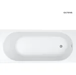 Oltens Lykke obdélníková vana 150x70 cm, akrylátová, bílý 10009000