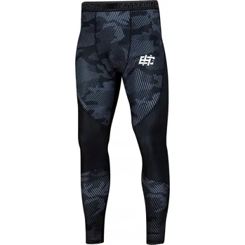 Dámské legíny EXTREME HOBBY PÁNSKÉ LEGÍNY TRACE BLACK ČERNÉ XL