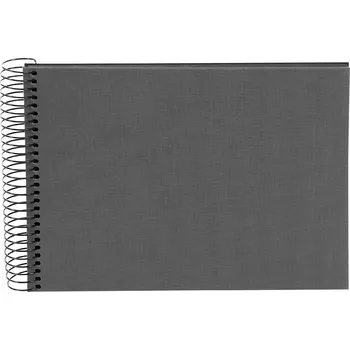 Fotoalbum Fotoalbum na spirále, Bella Vista Goldbuch, 40 černých stran, tmavě šedé