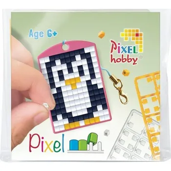 kreativní sada Pixelhobby Pixel klíčenka tučňák nebo tukan