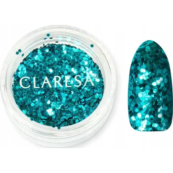 Claresa Prášek na nehty Disco Blue Lagoon (Efekt modré laguny)
