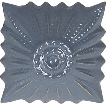 Odznak hodnostní NVA hvězda MATT - ŠEDÁ (Odznak hodnostní NVA hvězda MATT - ŠEDÁ)