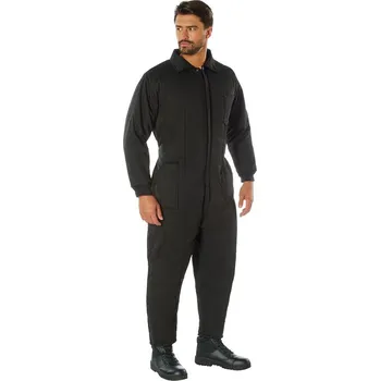 Pracovní kombinéza Kombinéza zateplená prošívaná ČERNÁ (Kombinéza zateplená prošívaná ČERNÁ)