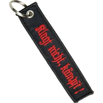 Klíčenka 'KLAGT NICHT-KÄMPFT' ČERNÁ (Klíčenka 'KLAGT NICHT-KÄMPFT' ČERNÁ)