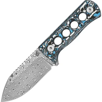 Sebeobrana Nůž CANARY s pevnou čepelí DAMAŠKOVÁ ocel (Nůž CANARY s pevnou čepelí DAMAŠKOVÁ ocel)