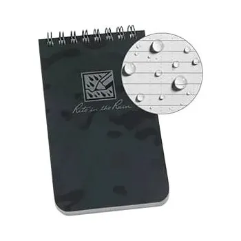 Blok voděodolný TOP-SPIRAL 3x5" notebook malý Night Hawk Camo (Blok voděodolný TOP-SPIRAL 3x5" notebook malý Night Hawk Camo)