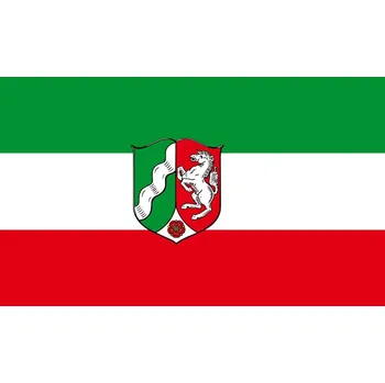 Vlajka Vlajka SEVERNÍ PORÝNÍ-VESTFÁLSKO (Vlajka SEVERNÍ PORÝNÍ-VESTFÁLSKO)
