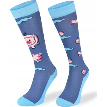 Jezdecké podkolenky COMODO ŚWINKI SJBW/12 PIGGY velikost XS 31-34