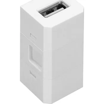 Elektrická zásuvka USB zásuvka do desky stolu Orno bílá