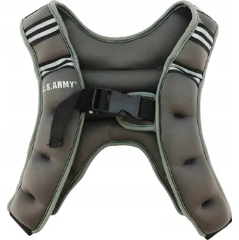 Pánská vesta Tréninková vesta se zátěží Reflexní 1,8 kg U.S.ARMY WEIGHTED VEST