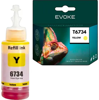 Žlutý inkoust do tiskárny Epson T6734 | 70 ml | 6500 stran | T6734Y