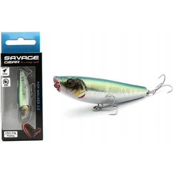Umělá nástraha Wobler Savage Gear Pop Walker 2.0 7 cm 7 g BG / 78004