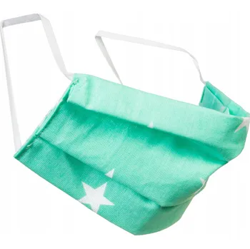 rouška Ochranná rouška na obličej, opakovaně použitelná, bavlněná, na gumičku