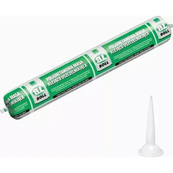 Průmyslové lepidlo BOLL polyuretanové lepidlo a těsnicí hmota černá 600 ml