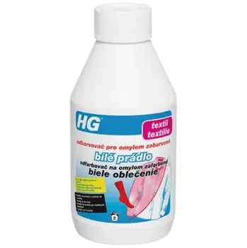 Univerzální čisticí prostředek HG odstraňovač na omylom zafarbené biele oblečenie 200g