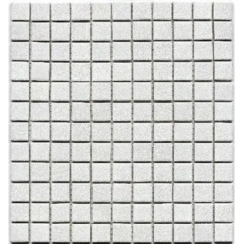 Obkladová dlaždice bílá, keramická mozaika bílá matná, dekorativní dlaždice