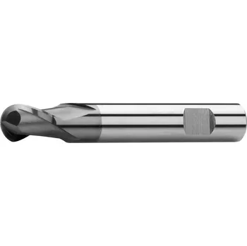 Fréza ZPS-FN S510612.100 AlTiN | Fréza kopírovací R=½D Ø10x11x66, Z2, λ 30°, DIN 6527K, SK, AlTiN, N