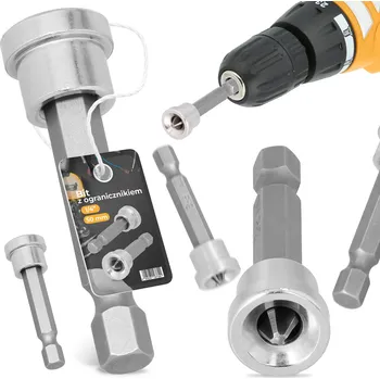 Bit BIT ŠROUBOVACÍ PH2 50 mm MAGNETICKÝ Dlouhý Hrot S OMEZOVAČEM