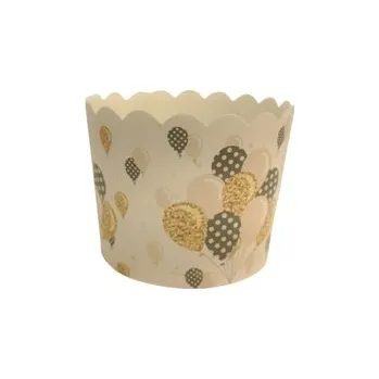 Cukrářské košíčky na muffiny - Balónky / 24 ks