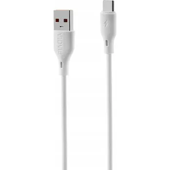 Datový kabel Kabel VIDVIE USB - USB typ C 1 m bílý