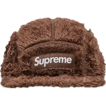 Kšiltovka Supreme Fuzzy Camp Cap Brown Velikost: ONE SIZE
