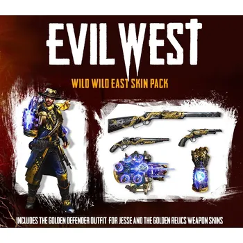 Hra pro PlayStation 4 Evil WestWild Wild East Skin Pack DLCPS4 Kod Klucz PlayStation 4 (PS4) digitální