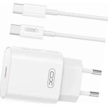 Rychlá nabíječka XO 25W s kabelem a USB-C konektorem pro Samsung Galaxy A15 5G