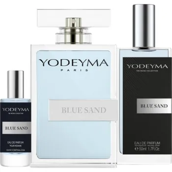 Parfém YODEYMA Paris Blue Sand EDP - set 3ks (15ml, 50ml a 100ml)