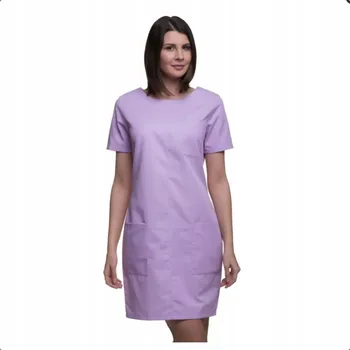 Dámské šaty Ochranný kosmetický šaty EDORA pro lékaře, velikost 3XL