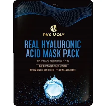 Pleťová maska Pleťová maska s kyselinou hyaluronovou hydratační v plátě Pax Moly