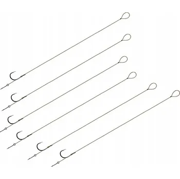 Rybářský háček FEEDEROVÝ NÁVAZEC DELPHIN NOLIMIT STING 8cm 15lbs S PROTIHROTEM vel. #4 Sting 7mm 6 Ks