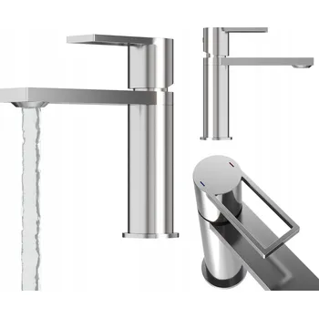 Vodovodní baterie Stojánková umyvadlová baterie Granitan ARMA stříbrná