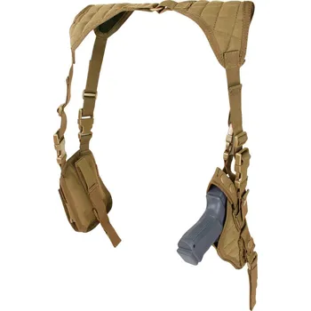 Pouzdro podpažní pistolové UNI vertikální COYOTE BROWN (Pouzdro podpažní pistolové UNI vertikální COYOTE BROWN)