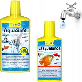 Akvarijní chemie Tetra Aqua Safe 500 ml + Easy Balance 250 ml Úprava vody do akvária