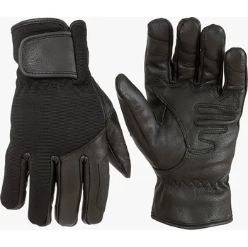 Rukavice Rukavice SPECIAL OPS kožené ČERNÉ vel. M (Rukavice SPECIAL OPS kožené ČERNÉ vel. M)