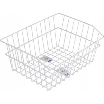 Pouzdro na mobilní telefon Zadní košík na kolo bílý, připevňovaný šrouby