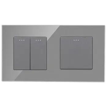 vypínač SCHODIŠŤOVÝ SPÍNAČ SVĚTLA SKLENĚNÝ KLASICKÝ MECHANICKÝ