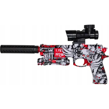 Elektrická pistole na gelové kuličky, Beretta 92S, automatická