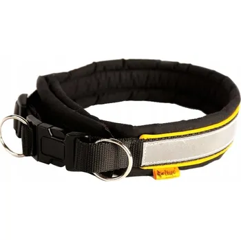 Obojek pro psa Materiálový obojek pro psa s odrazkou Dingo vel. M