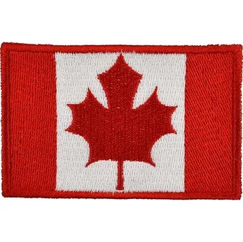 Nášivka vlajka KANADA - BAREVNÁ (Nášivka vlajka KANADA - BAREVNÁ)