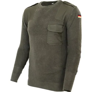 Pánský svetr Svetr vlněný BW nový original ZELENÝ (Svetr vlněný BW nový original ZELENÝ)